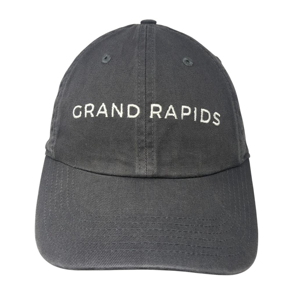 Grand Rapids Iheart Gr Slideback Hat Gray Large Embroidered Richardson